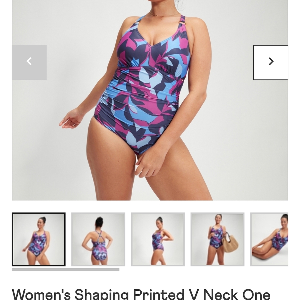 NWT Speedo Swimsuit Size 6 / 34
